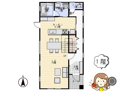 長方形 家|【30～35坪の間取り例】間口の狭い土地でもOKな長方形の家